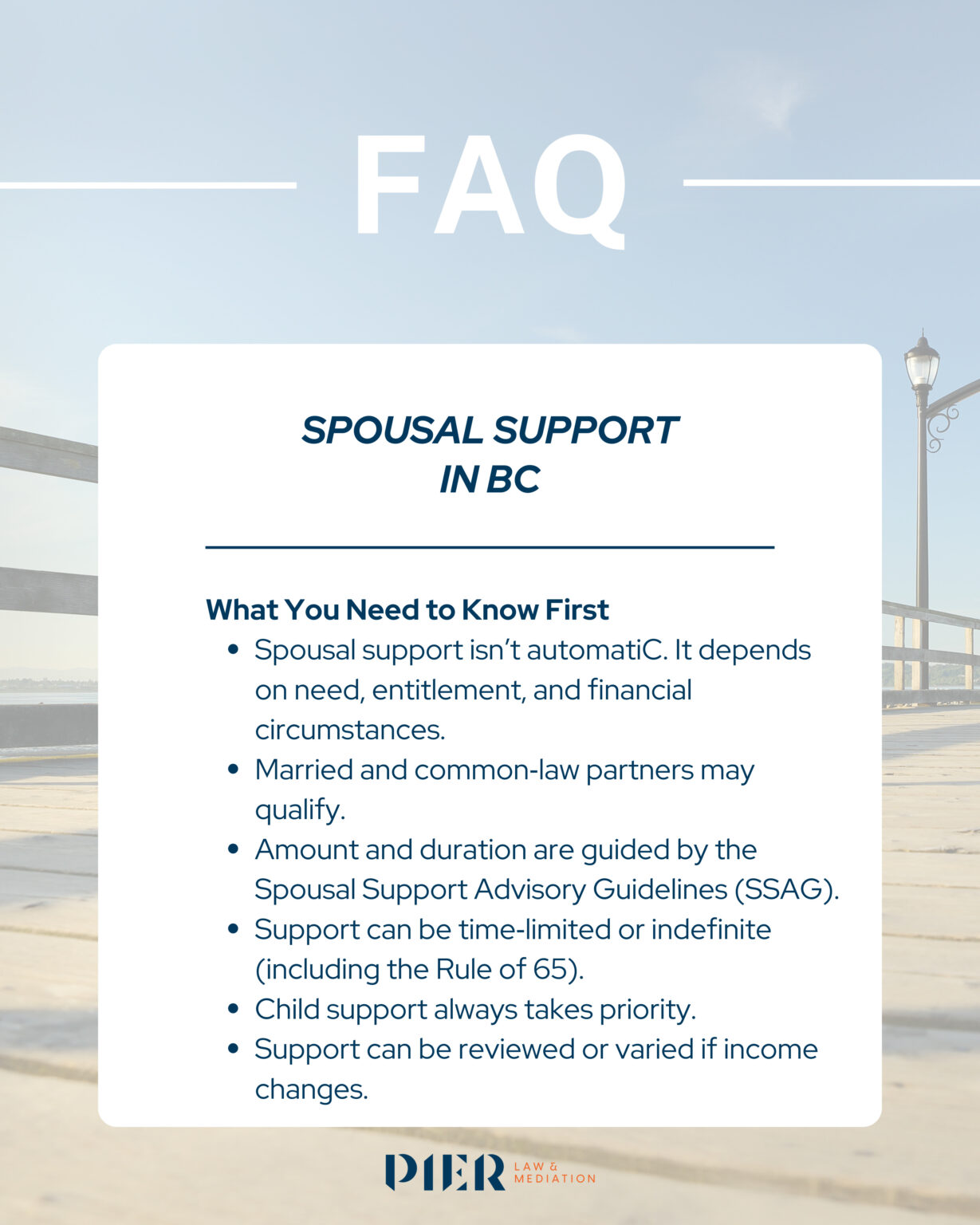 Spousal support 1